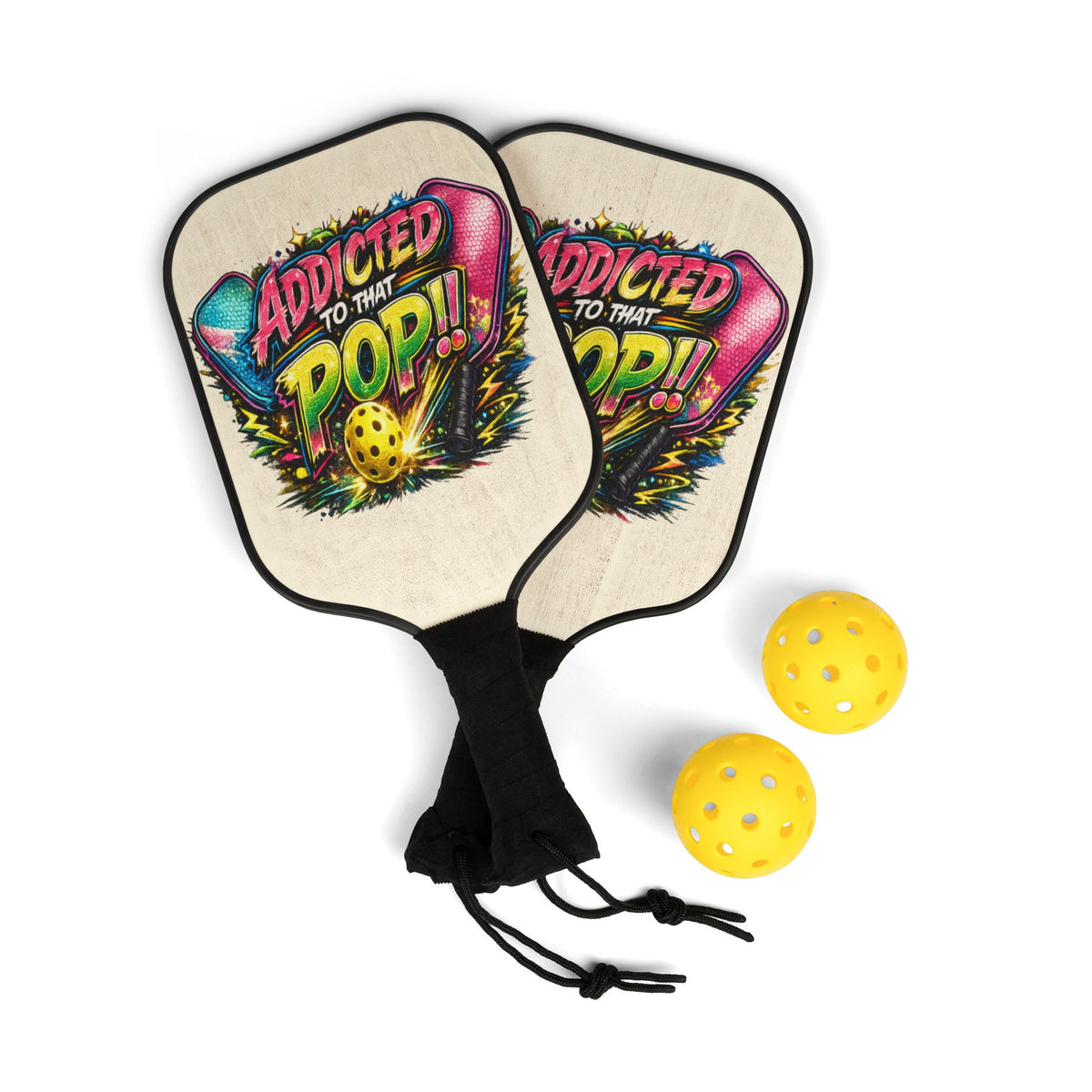 Addicted to That POP!! Pickleball Paddle Kit | Pickleball Kit