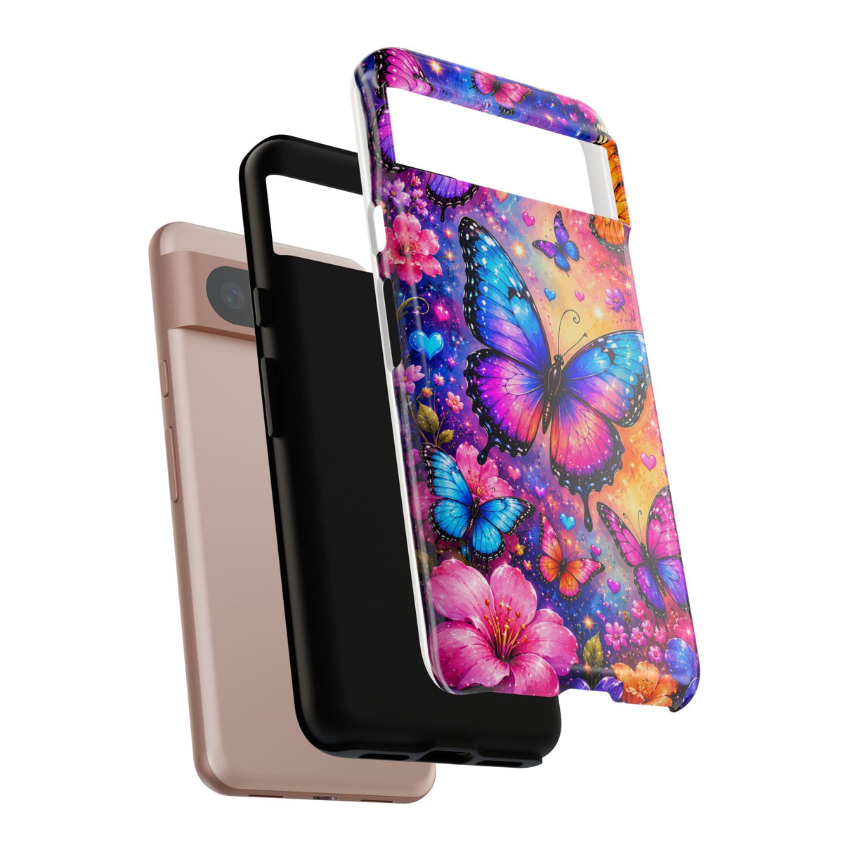 Colorful Butterfly Pattern Phone Case | Tough Cases