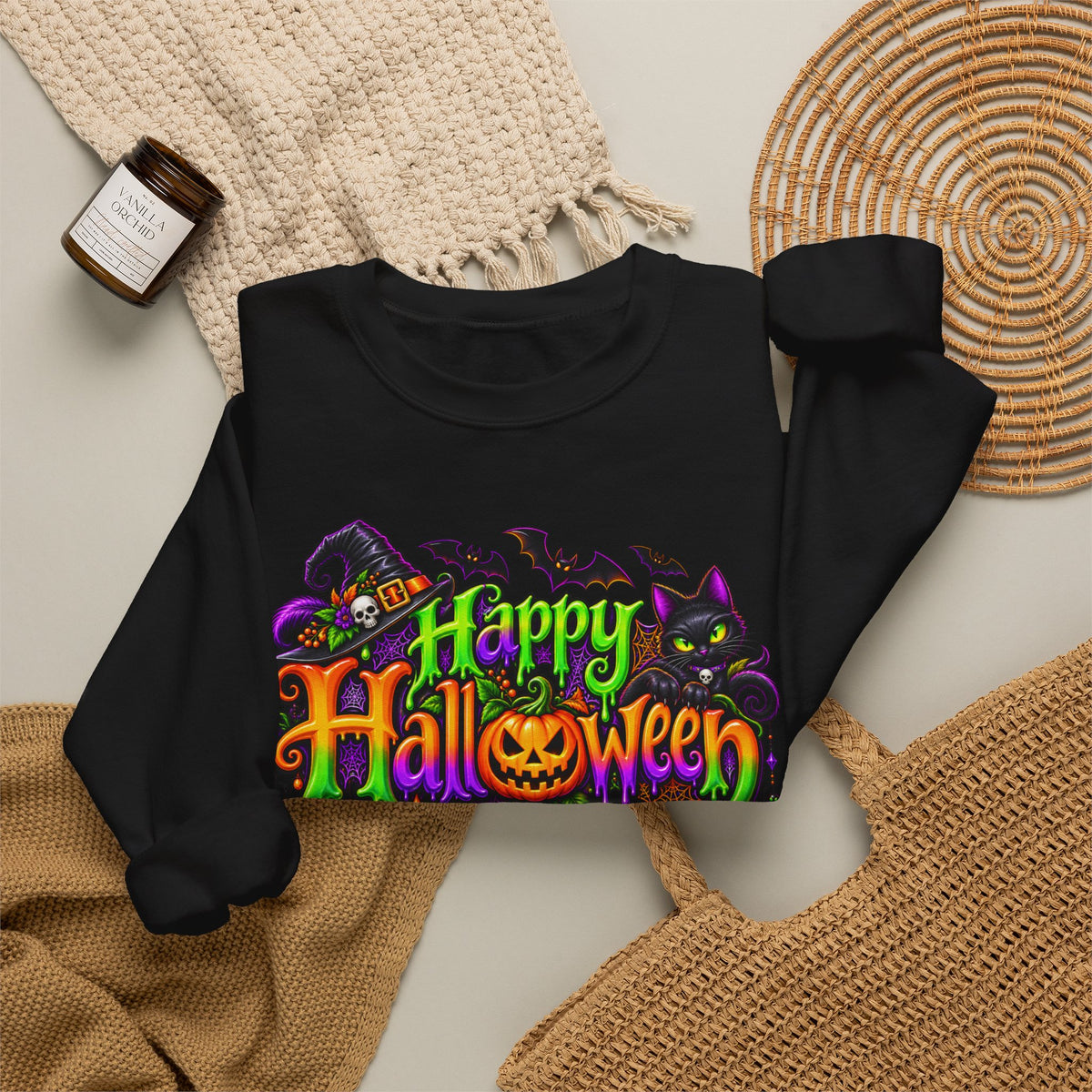 Happy Halloween Crewneck Sweatshirt