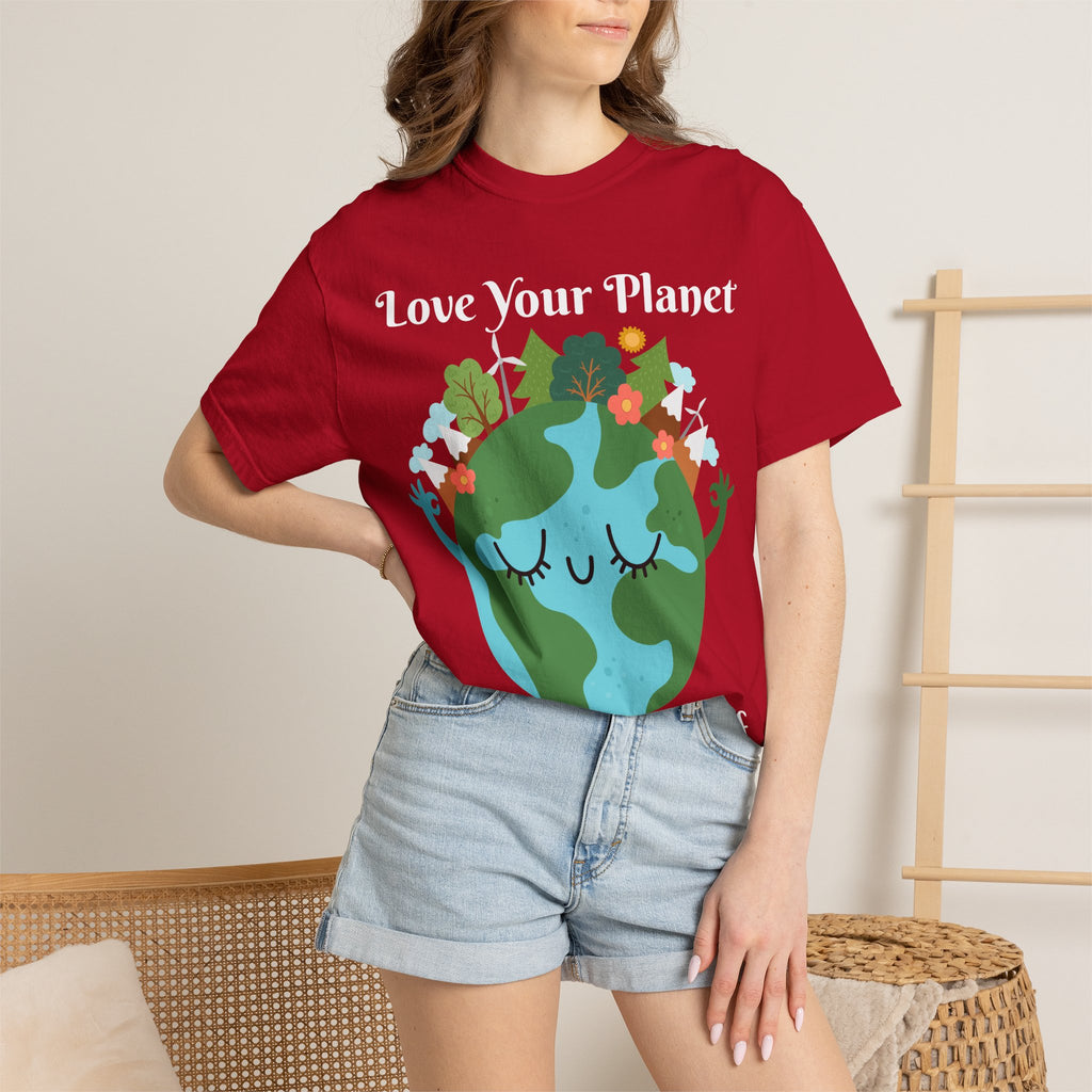 Love Your Planet Love Yourself T-Shirt — Earth Day Eco-Friendly Graphic Tee