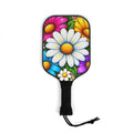 Daisy Floral Pickleball Paddle Set – Bright Flower Design Kit with Balls