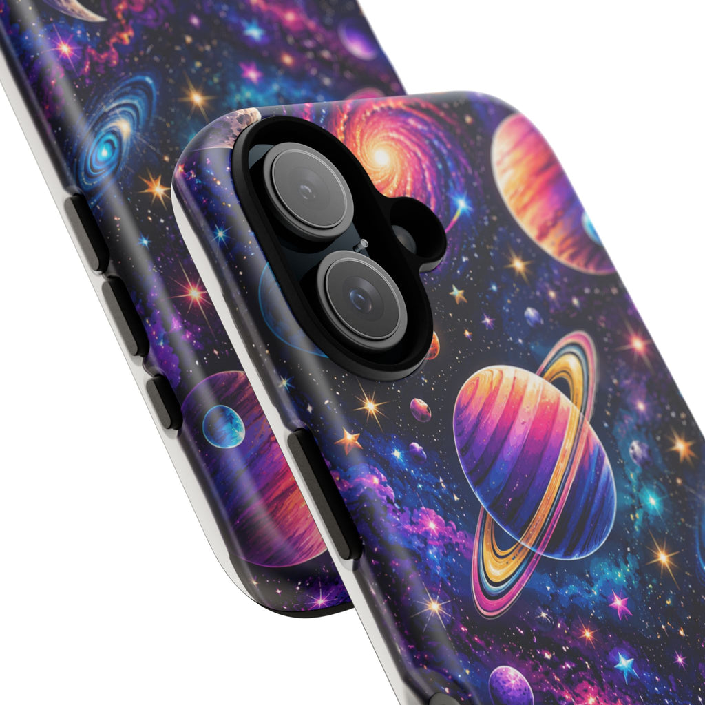 Colorful Galaxy Planets phone case | Tough Case