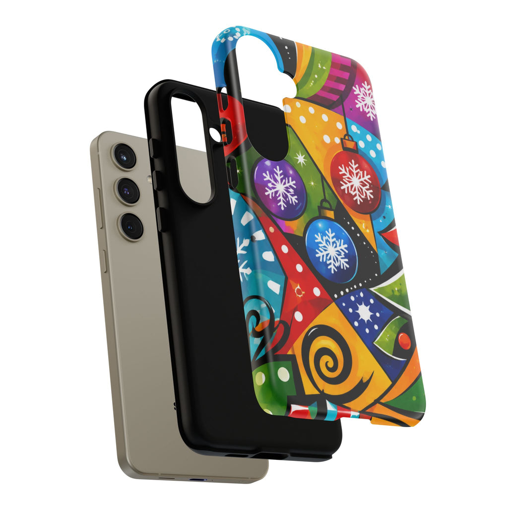Holiday Ornament Phone Case — Colorful Festive Christmas Design