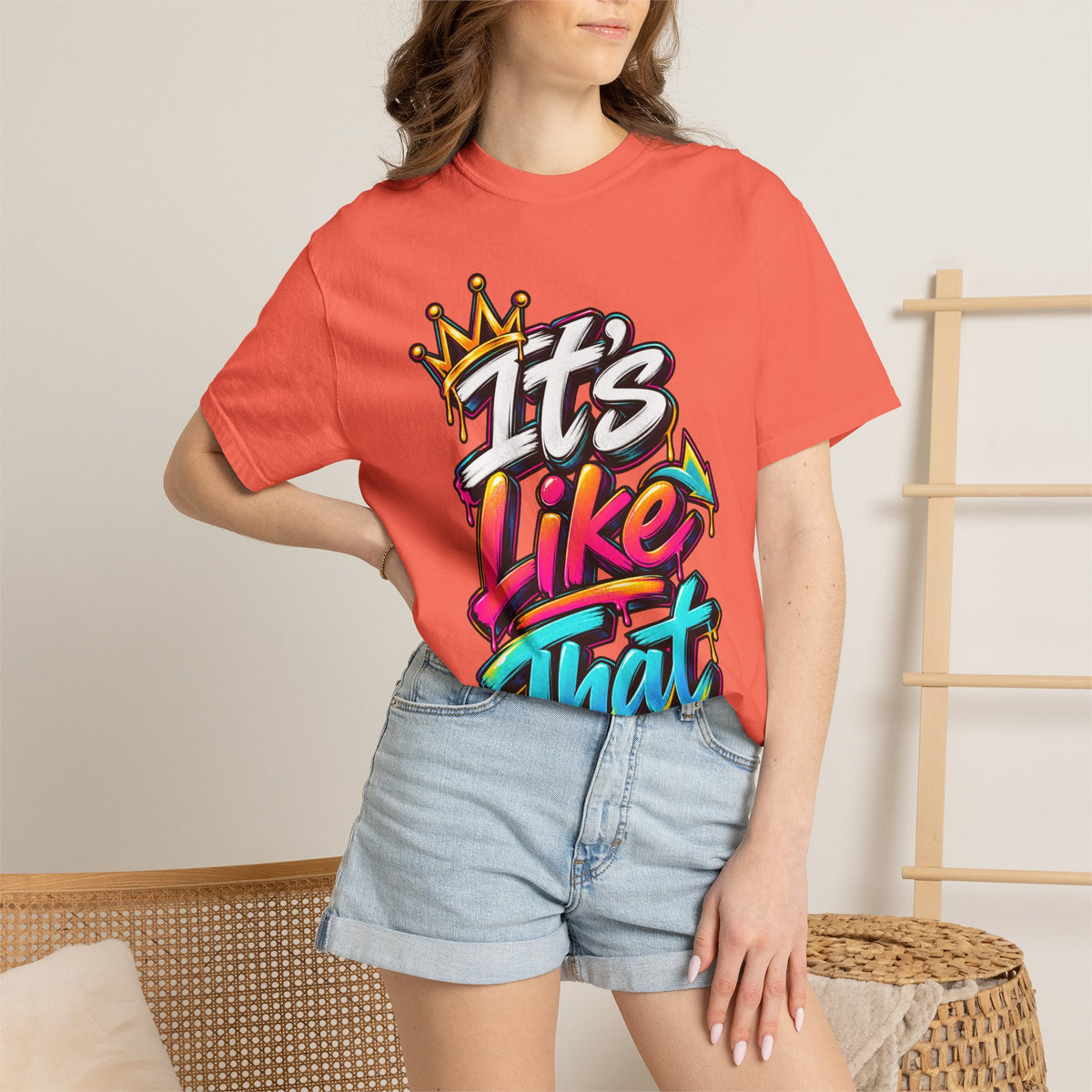 It's Like That Graphic T-Shirt — Retro Streetwear Tee