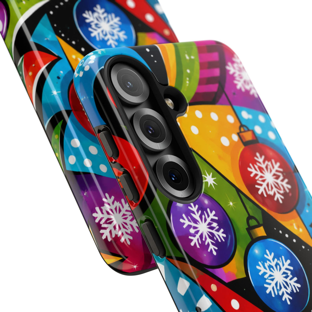 Holiday Ornament Phone Case — Colorful Festive Christmas Design