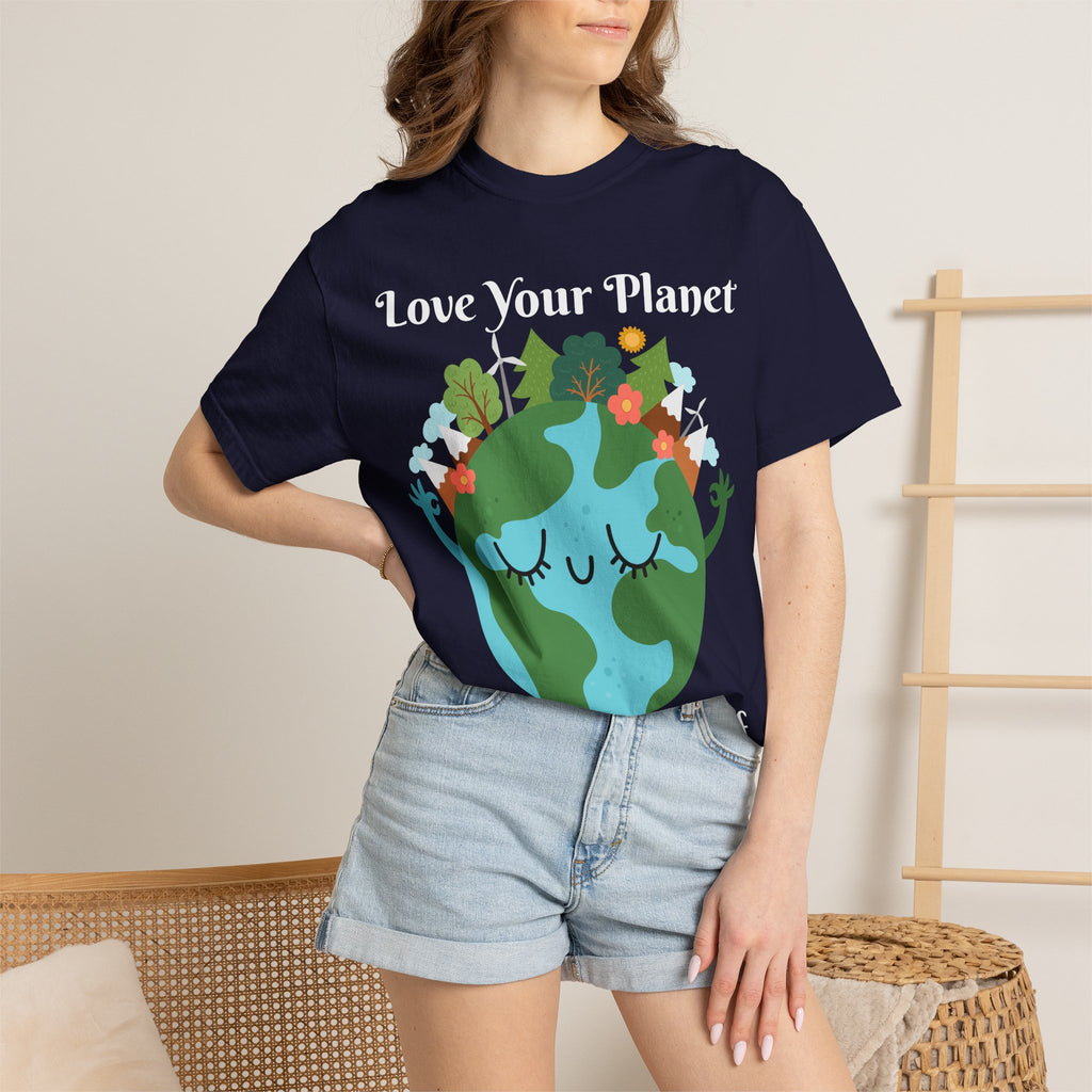 Love Your Planet Love Yourself T-Shirt — Earth Day Eco-Friendly Graphic Tee