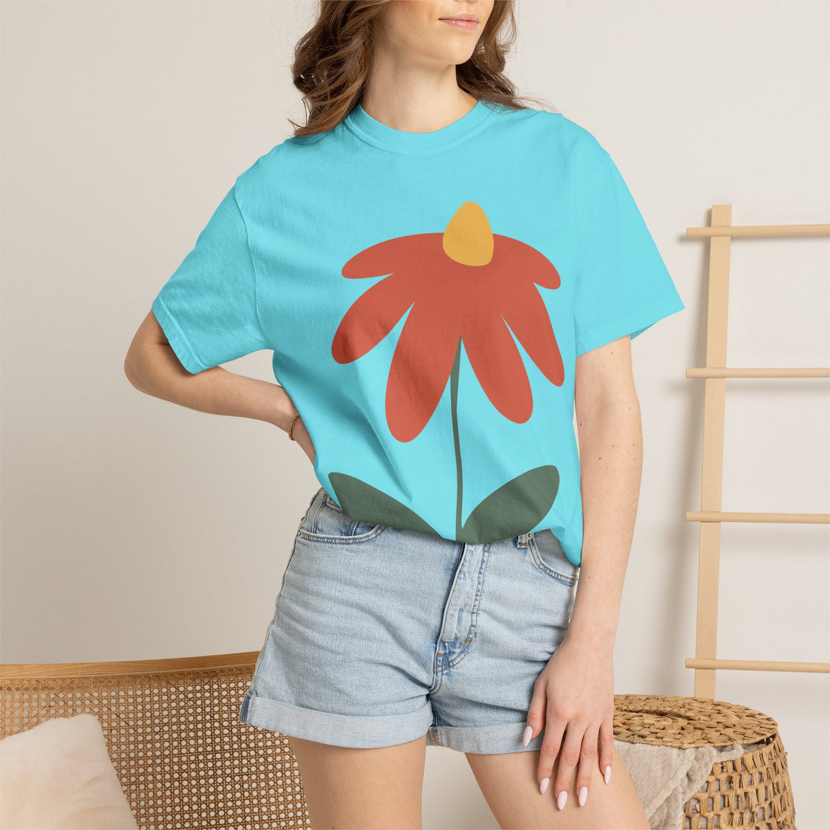 Gardening Can You Dig It? Floral Graphic T-Shirt