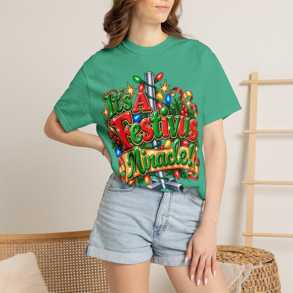 Festivus Miracle T-Shirt — Holiday Comedy Graphic Tee