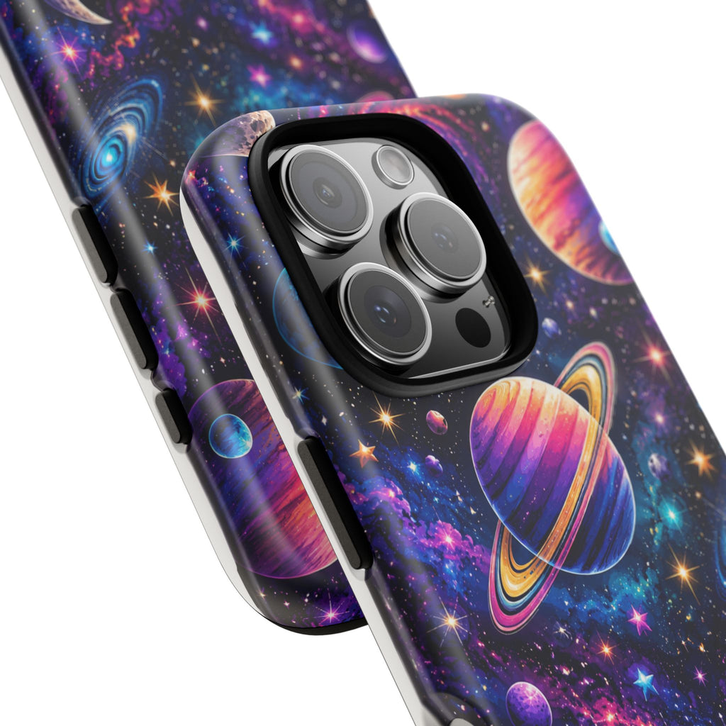 Colorful Galaxy Planets phone case | Tough Case