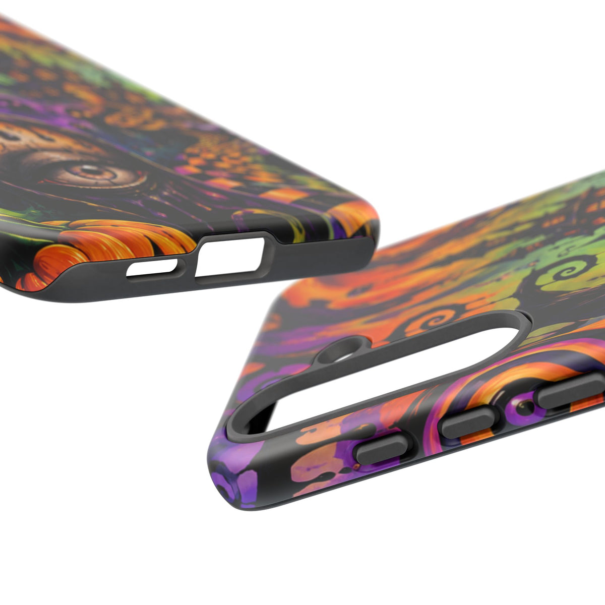 Phone Case — Psychedelic Haunted House Halloween Design