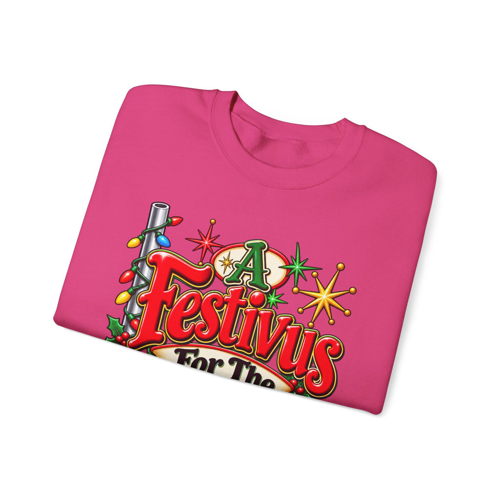 Festivus Crewneck Sweatshirt — "A Festivus For The Rest Of Us" Holiday Sweater