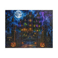 Haunted Mansion Halloween Puzzle | Spooky Night Jigsaw