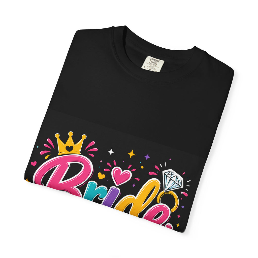 Bride Colorful Script Tee | Bridal Bachelorette Shirt