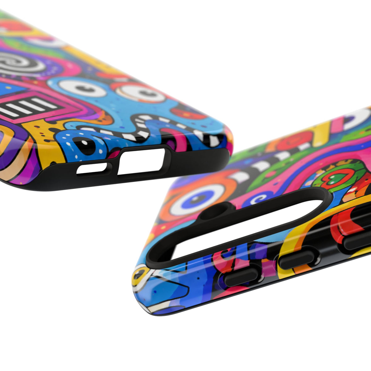 Colorful Abstract Doodle Tough Phone Case