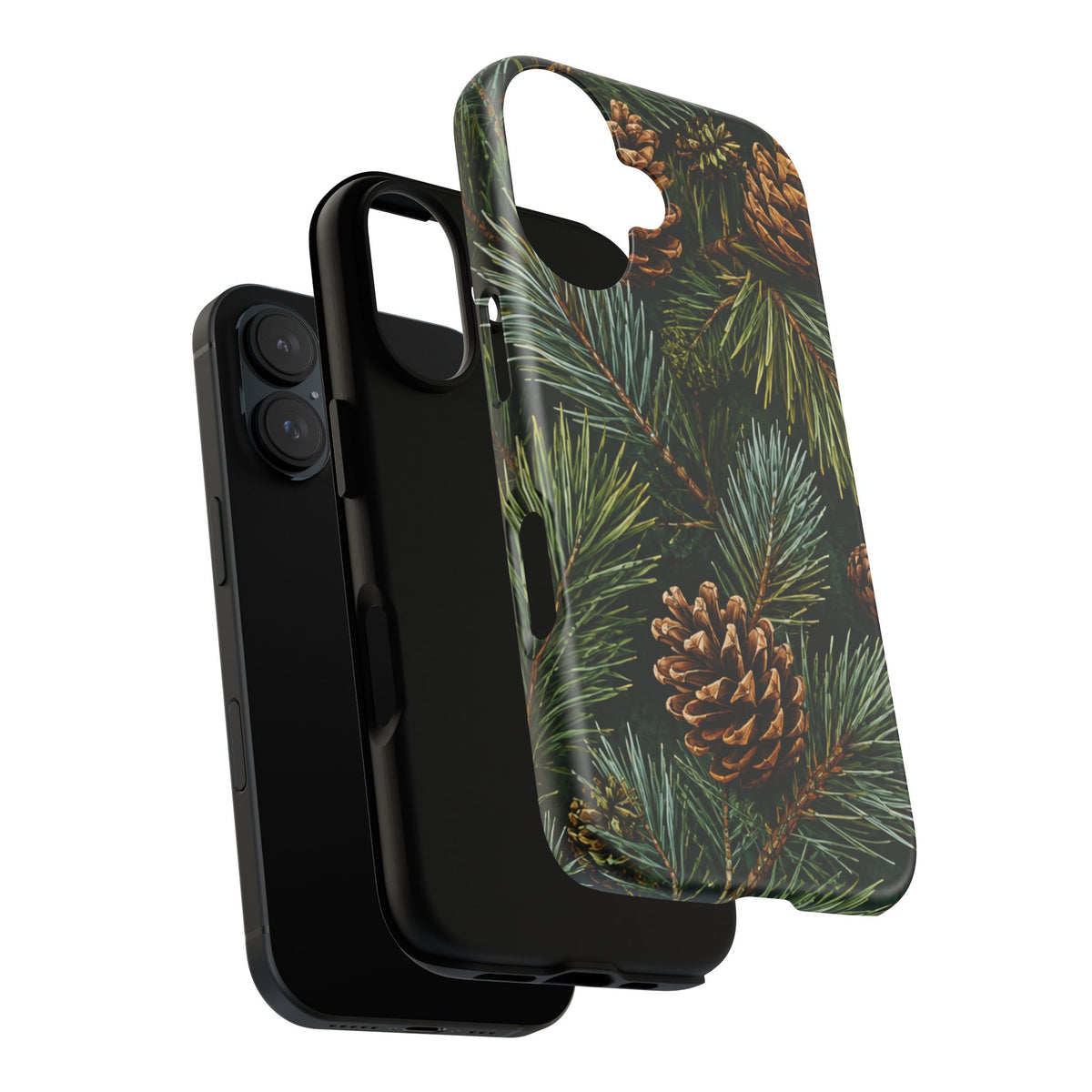 Pinecone Pines Phone Case — Festive Evergreen iPhone Cover