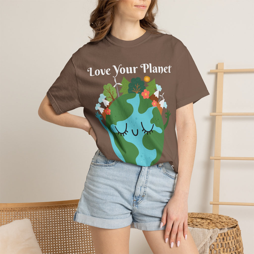 Love Your Planet Love Yourself T-Shirt — Earth Day Eco-Friendly Graphic Tee