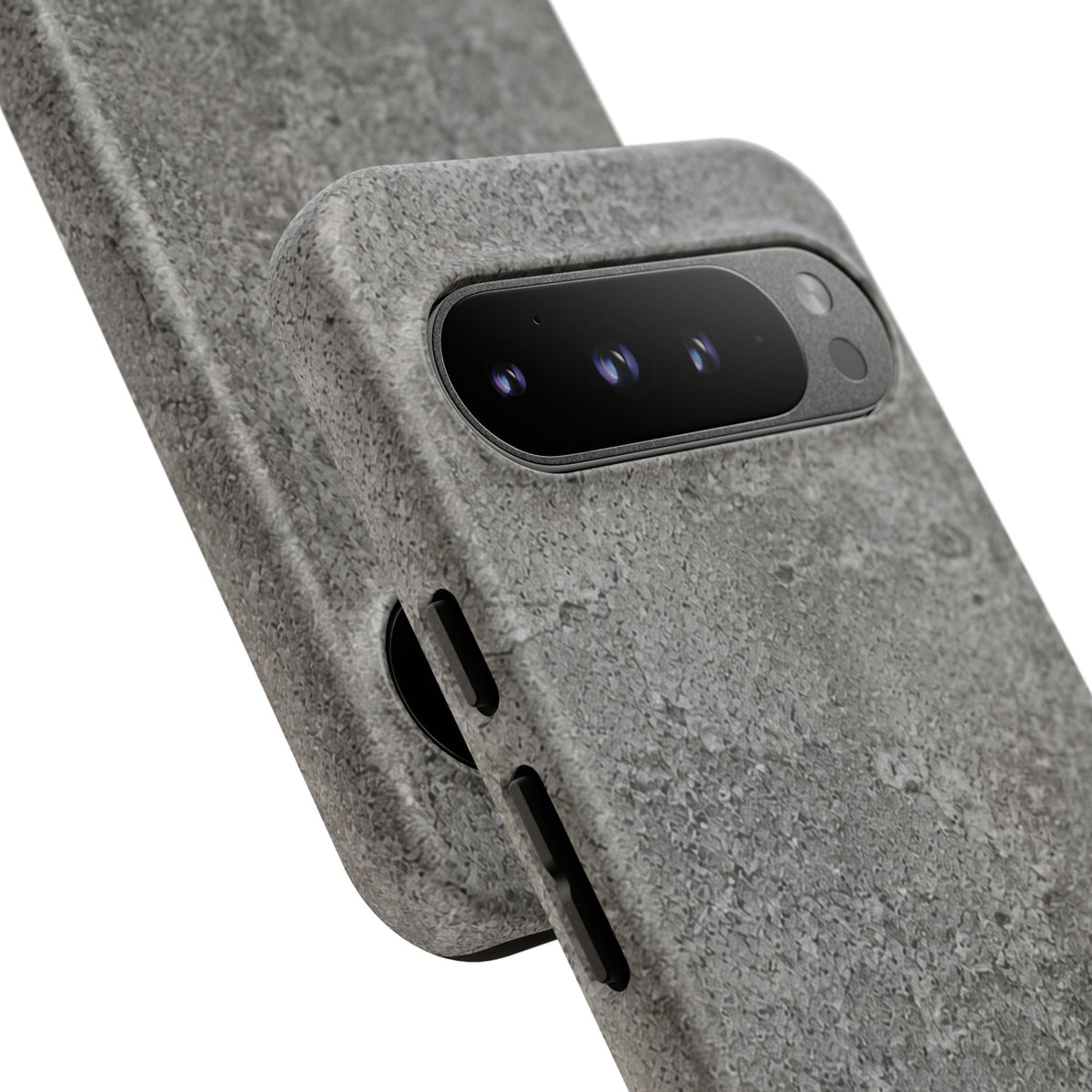 Concrete Texture Phone Case — Rugged Grey Protective iPhone Cover