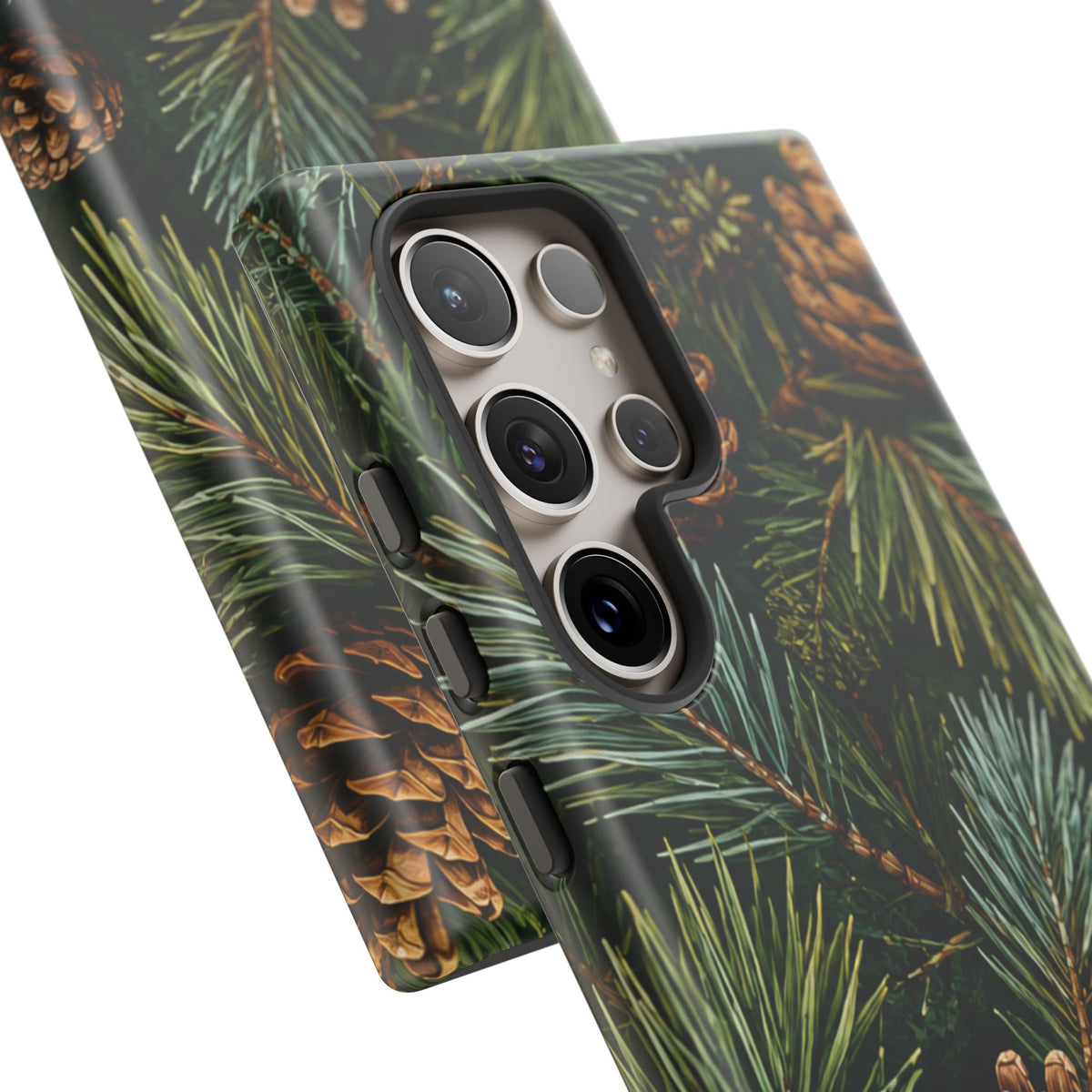 Pinecone Pines Phone Case — Festive Evergreen iPhone Cover