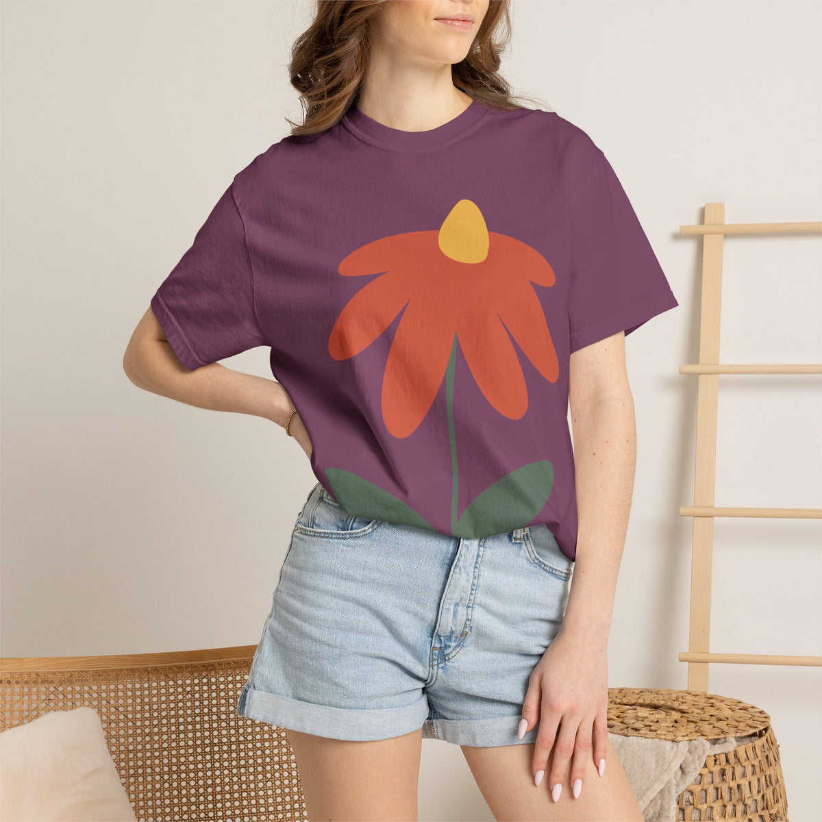 Gardening Can You Dig It? Floral Graphic T-Shirt