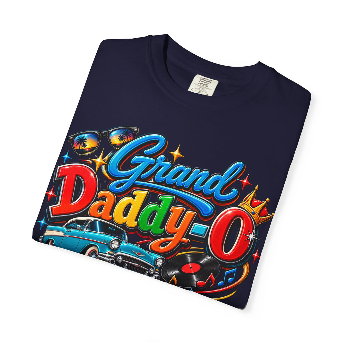 Grand Daddy-O Retro Car Graphic T-Shirt