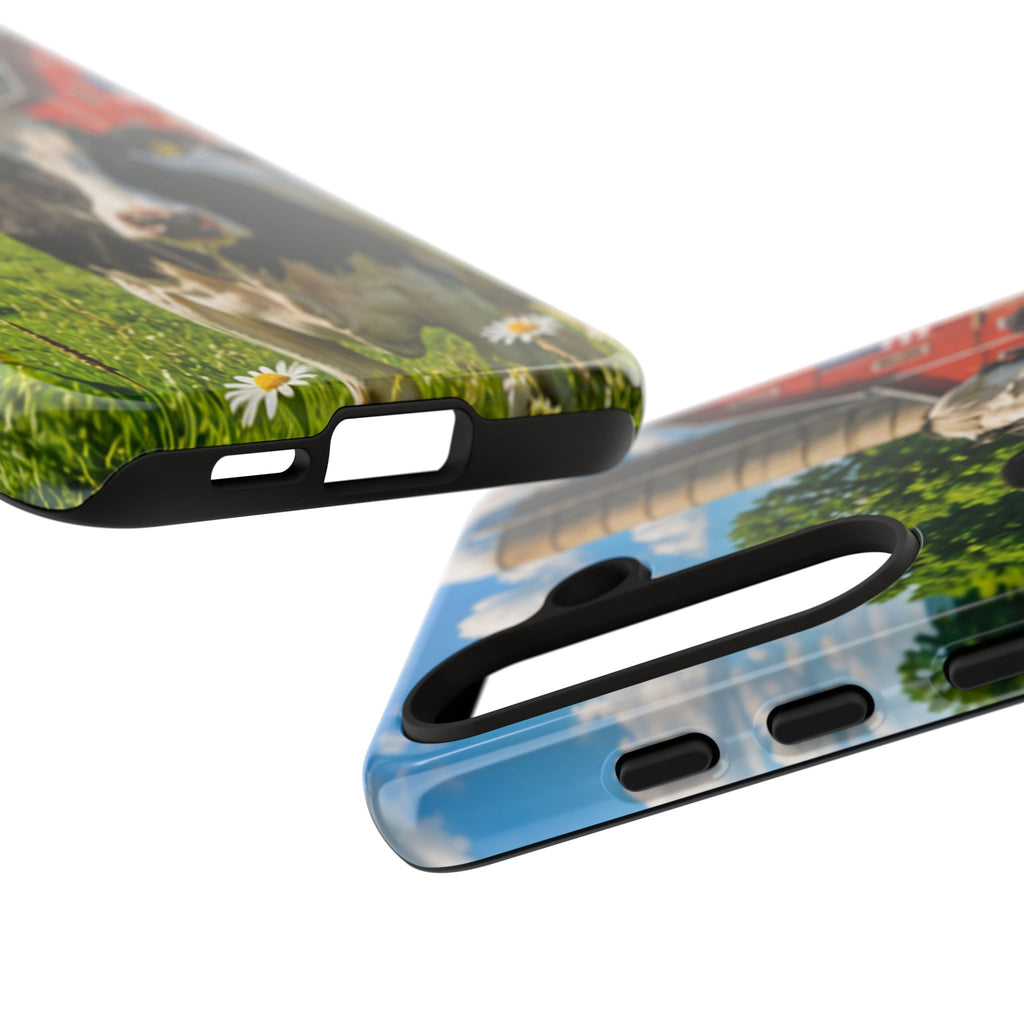 Cow Farm Phone Case — Rustic Barnyard iPhone Cover