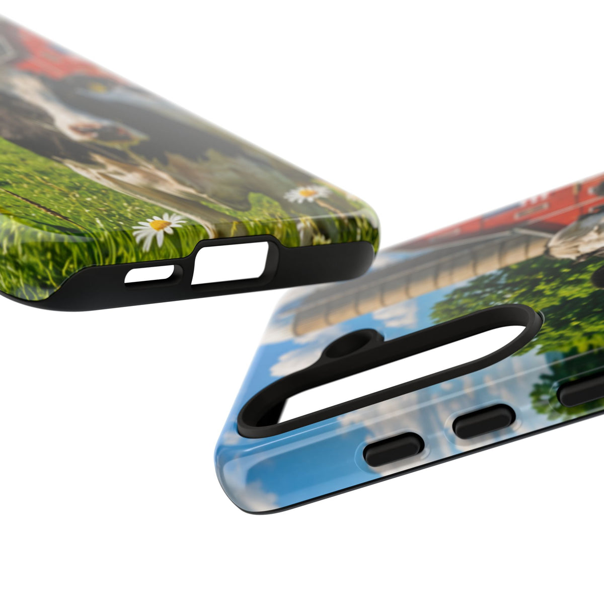 Cow Farm Phone Case — Rustic Barnyard iPhone Cover