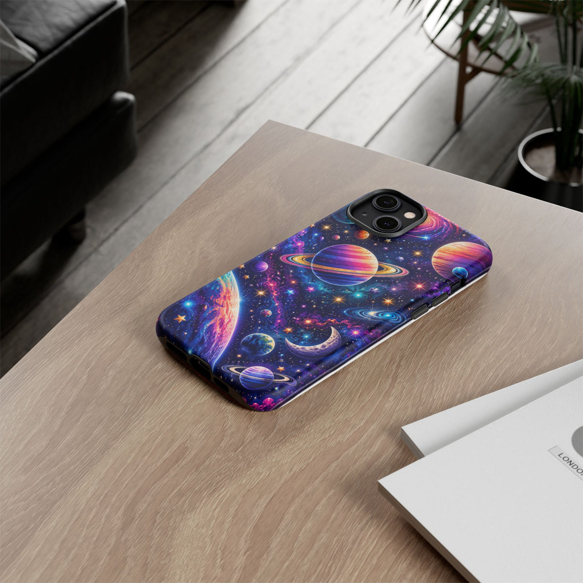 Colorful Galaxy Planets phone case | Tough Case