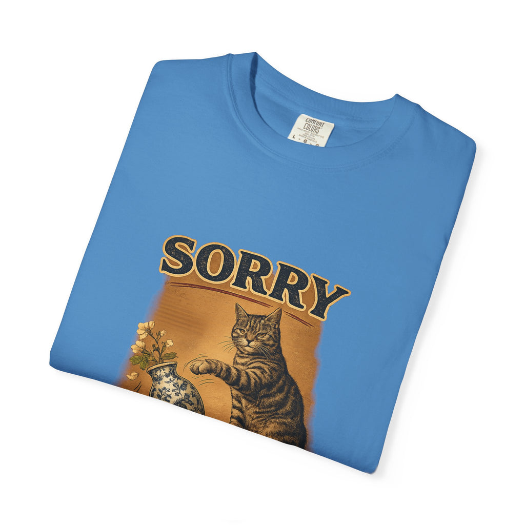 Sorry, It’s What I Do cat T-Shirt | Cat playing with yarn design