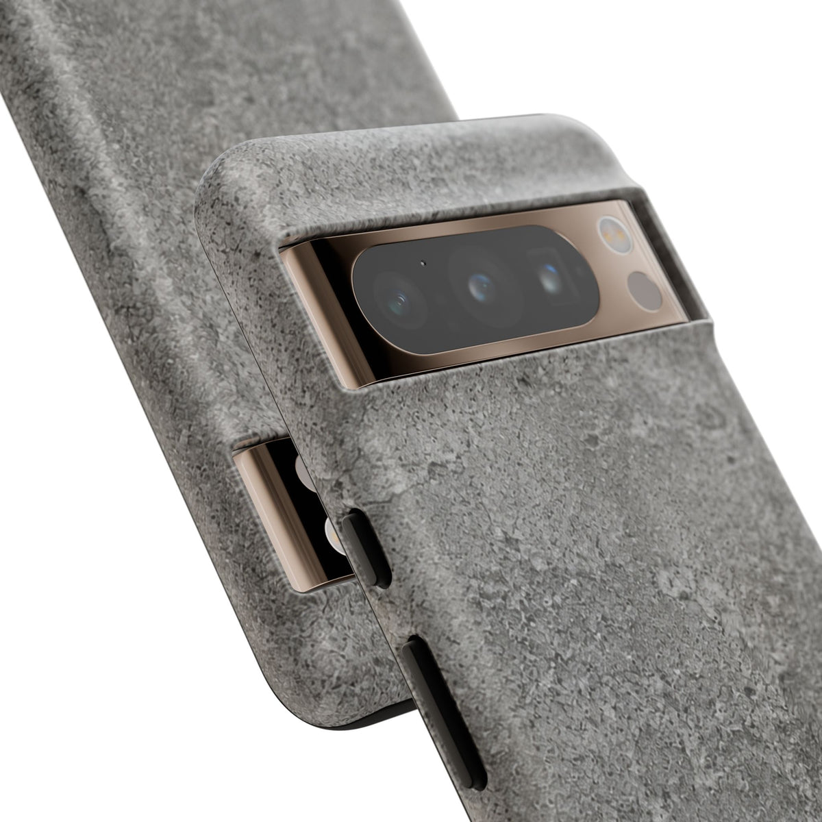 Concrete Texture Phone Case — Rugged Grey Protective iPhone Cover
