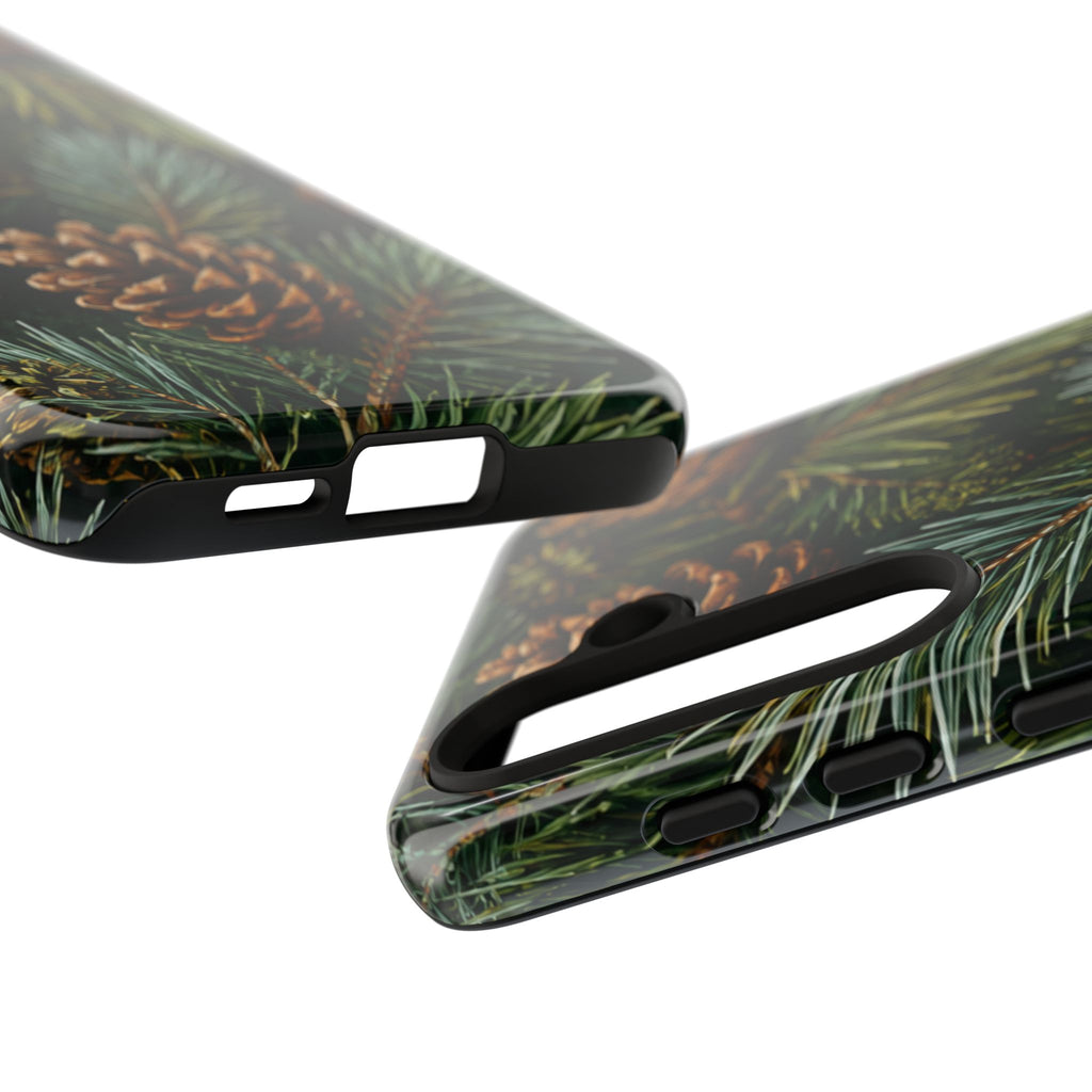Pinecone Pines Phone Case — Festive Evergreen iPhone Cover