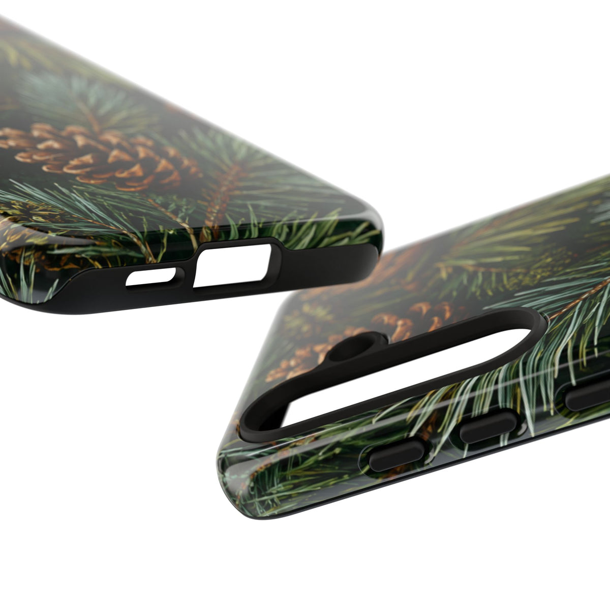 Pinecone Pines Phone Case — Festive Evergreen iPhone Cover