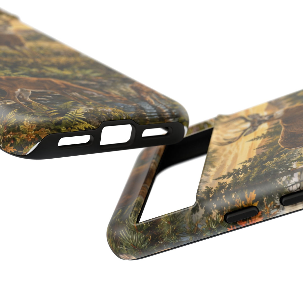 Deer Forest Phone Case — Woodland Bucks Nature iPhone Cover