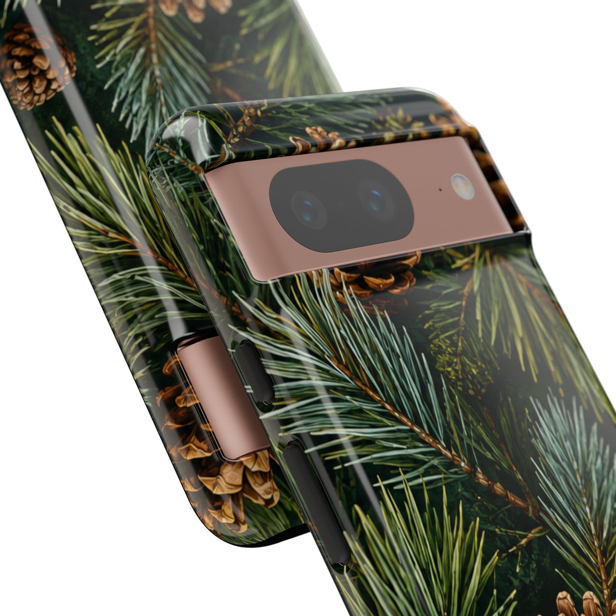 Pinecone Pines Phone Case — Festive Evergreen iPhone Cover