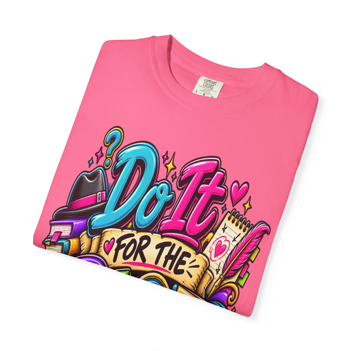 Do It For The Plot T-shirt | Book Lover Graphic Tee