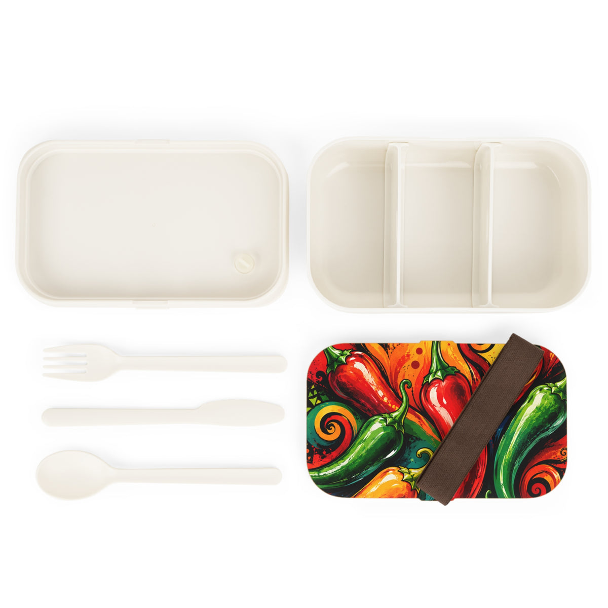 Chili Pepper Bento Lunch Box – Spicy Southwestern Food Container
