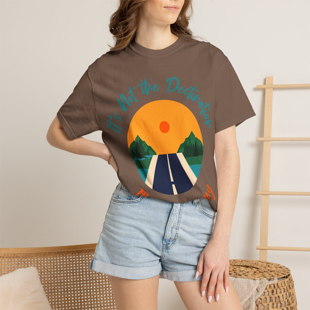 Journey Road T-Shirt — "It’s Not the Destination, It’s the Journey"