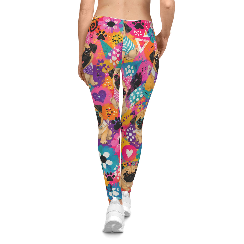 Pug Party All-Over-Print Women's Leggings