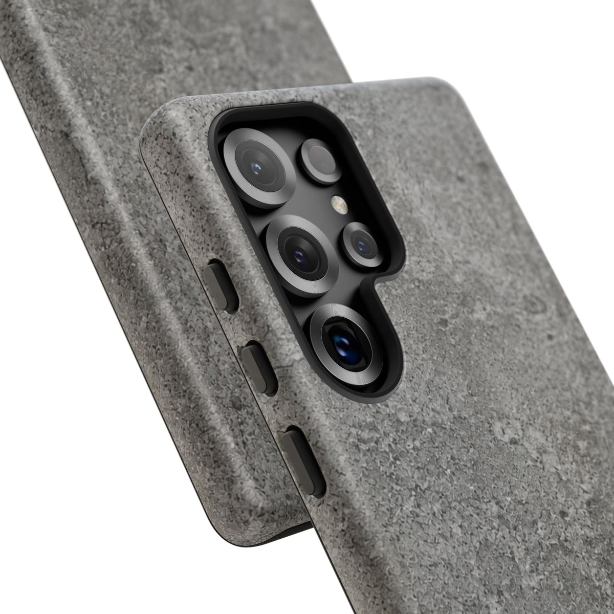 Concrete Texture Phone Case — Rugged Grey Protective iPhone Cover