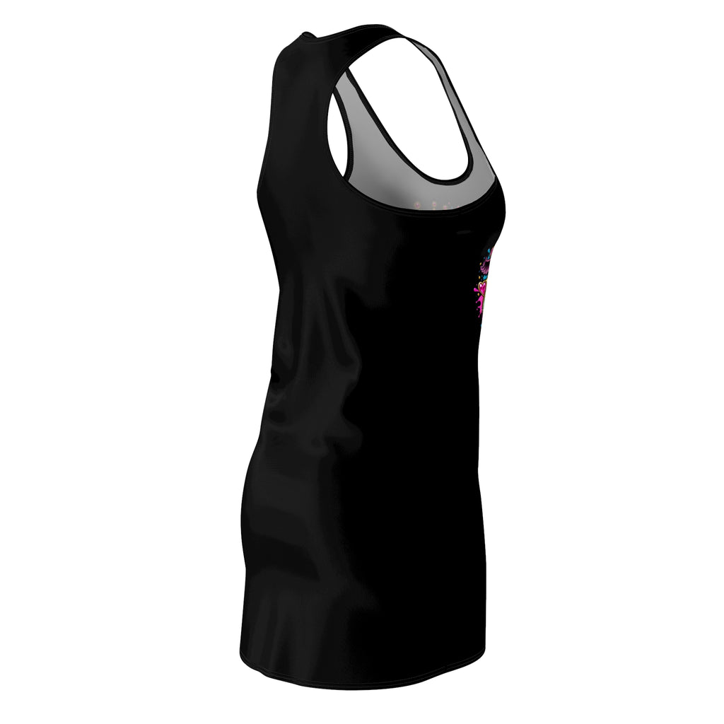 Slay Queen Racerback Dress | Vibrant Crown Script