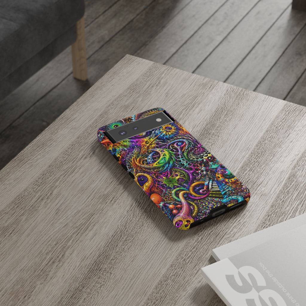 Psychedelic Octopus Swirl phone case