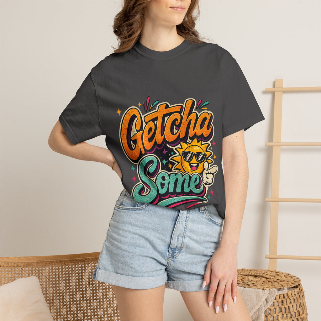Getcha Some Sun Graphic T-Shirt | Retro Sun Illustration