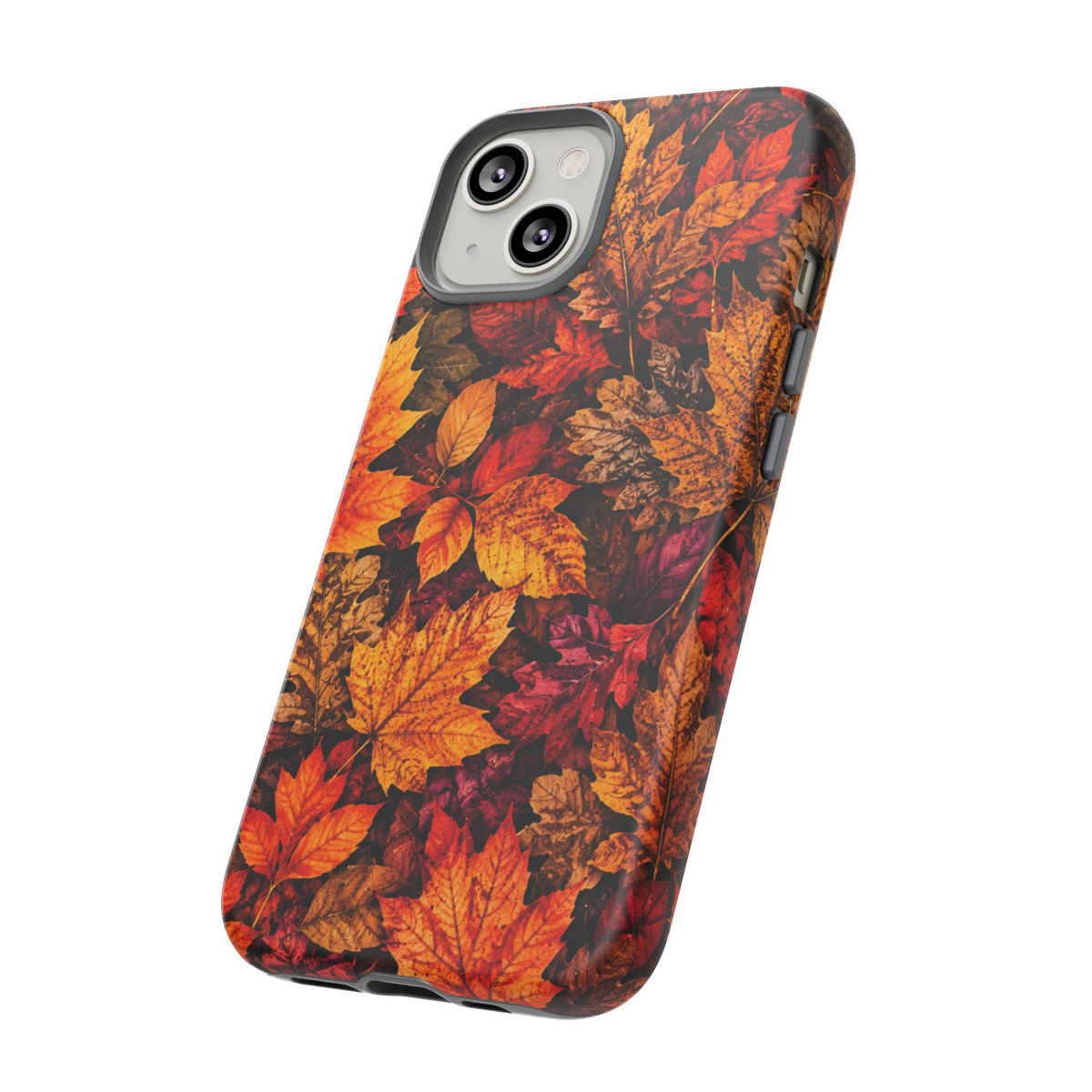 Autumn Leaves Tough Phone Case — Fall Foliage Protective Cover