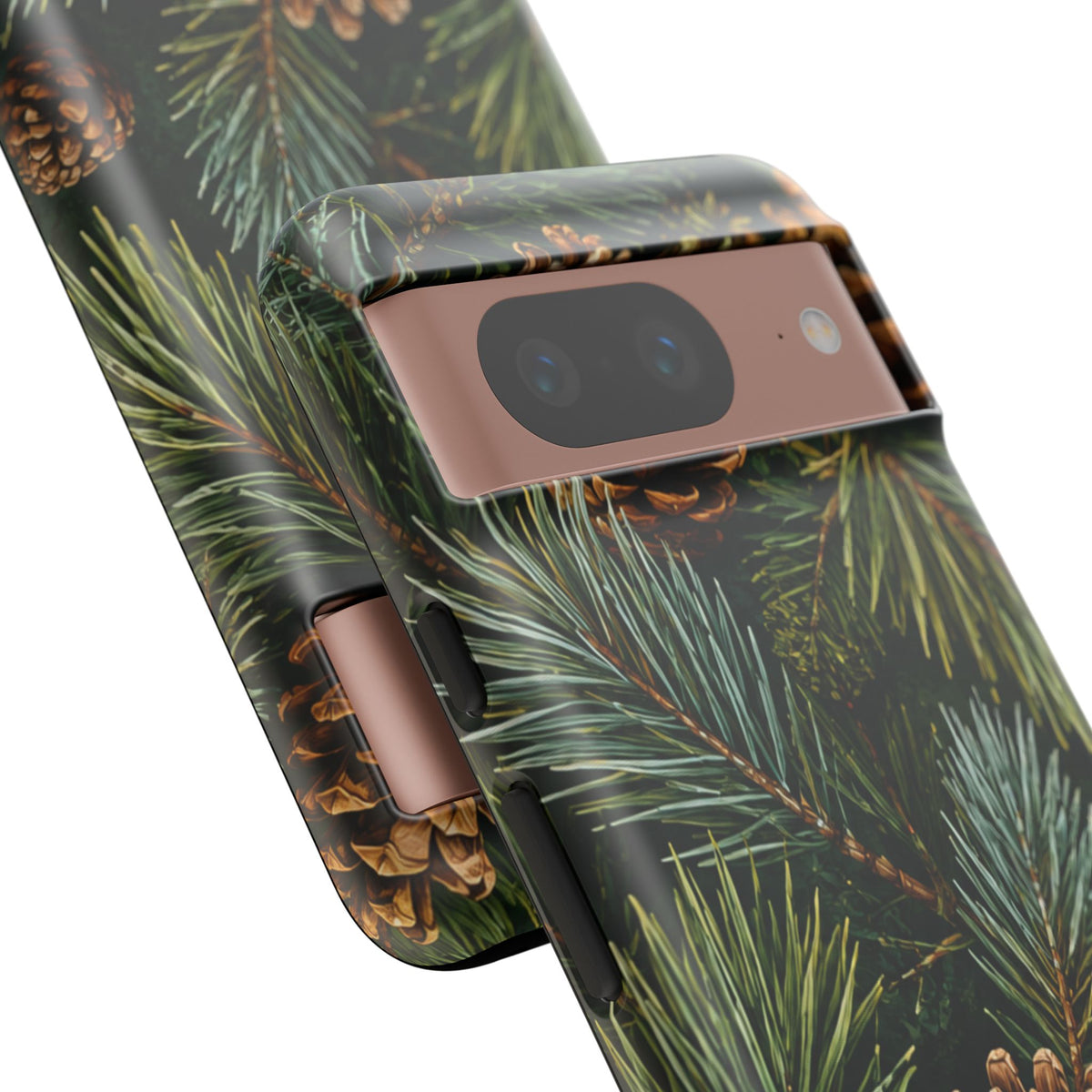 Pinecone Pines Phone Case — Festive Evergreen iPhone Cover