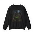 Witches Cauldron Crewneck Sweatshirt — Spooky Halloween Witch Craft Pullover
