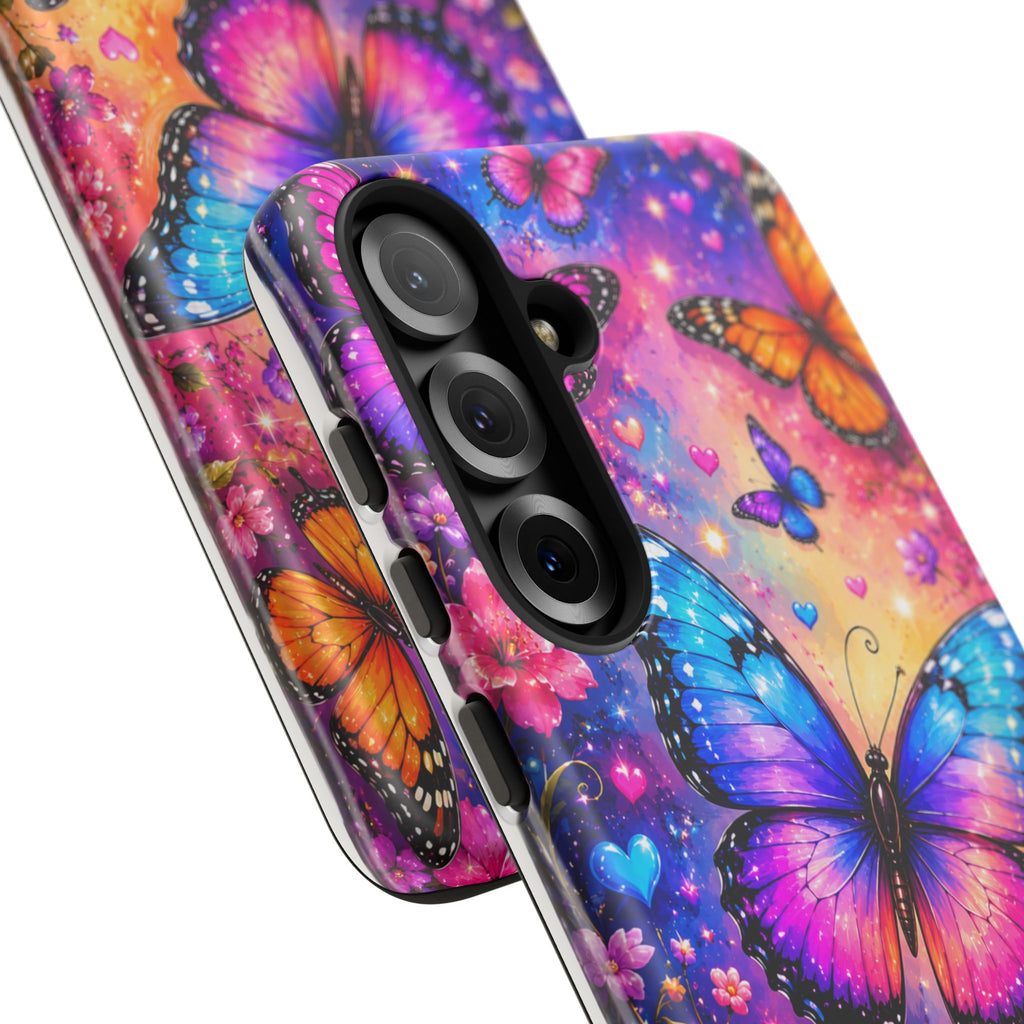 Colorful Butterfly Pattern Phone Case | Tough Cases