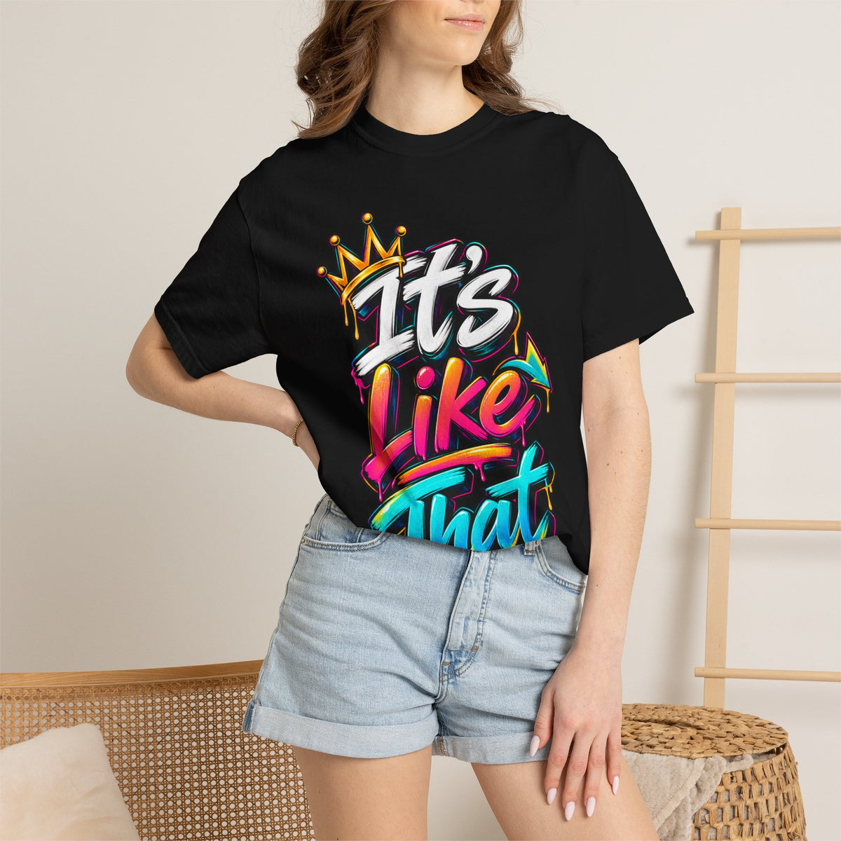 It's Like That Graphic T-Shirt — Retro Streetwear Tee