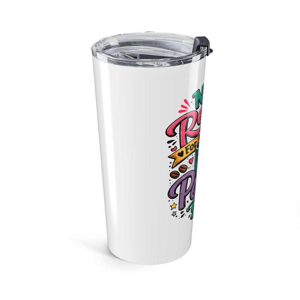 Not Ready for People Yet Tumbler | Coffee Cup  (White) Illustration 20oz