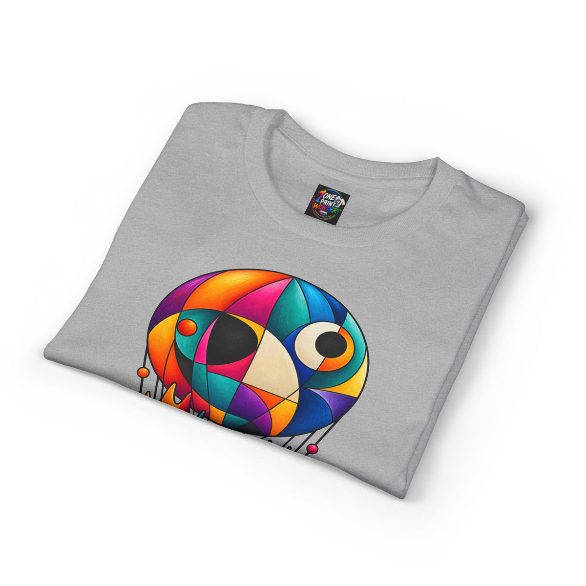 Colorful Geometric Hot Air Balloon T-Shirt