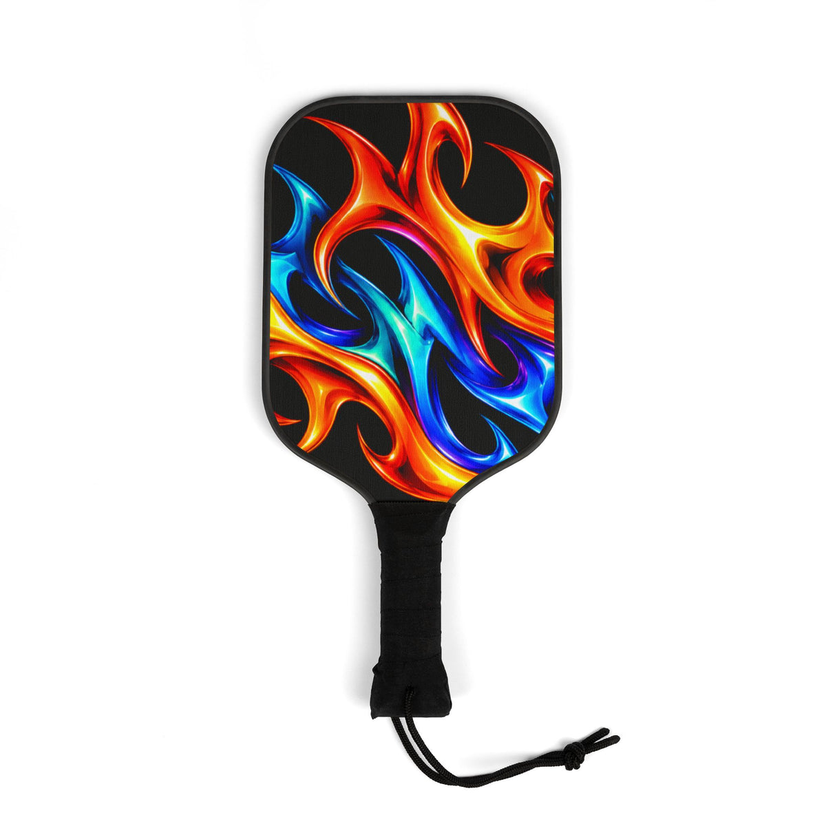 Pickleball Paddle Set – Flame Graphic Pickleball Kit with Two Paddles & Balls