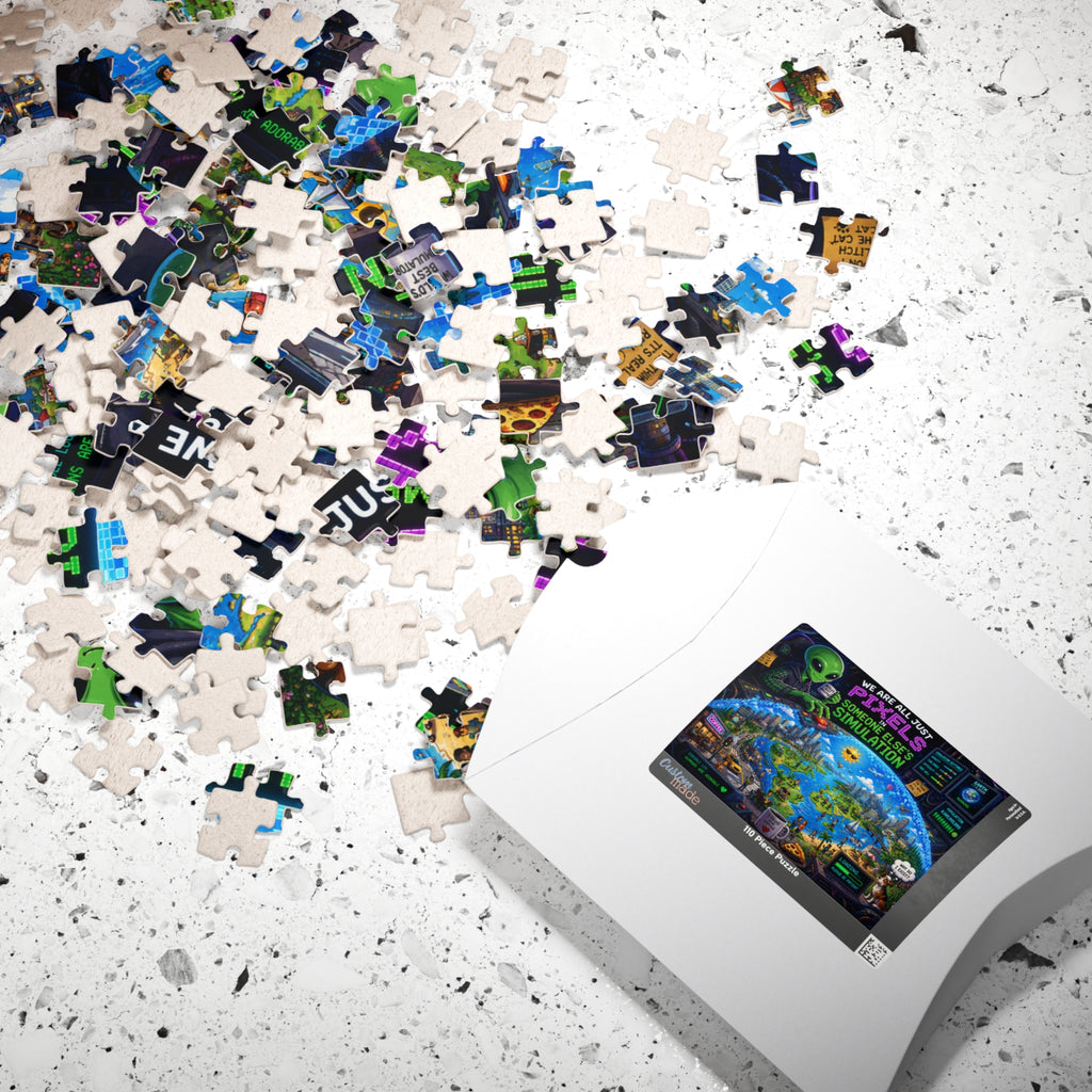 We Are All Just Pixels in Someone Else's Simulation Puzzle